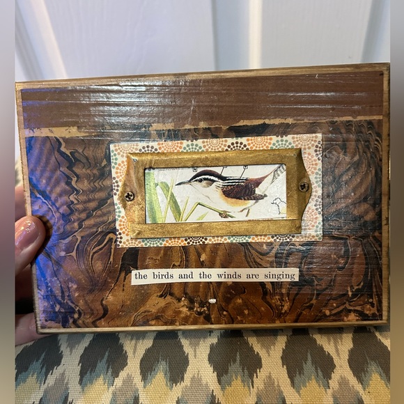 EUC Trio of Adorable Lori Siebert signs. 5x7 Library due date card, live, birds - Picture 3 of 9